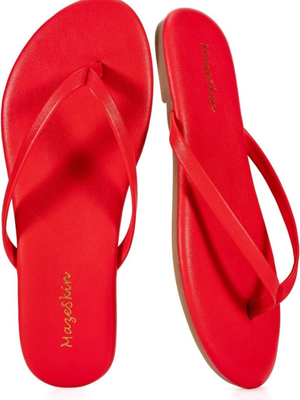 Comfortable Memory Foam Flip Flops | Stylish Flat Thong Sandals for Women